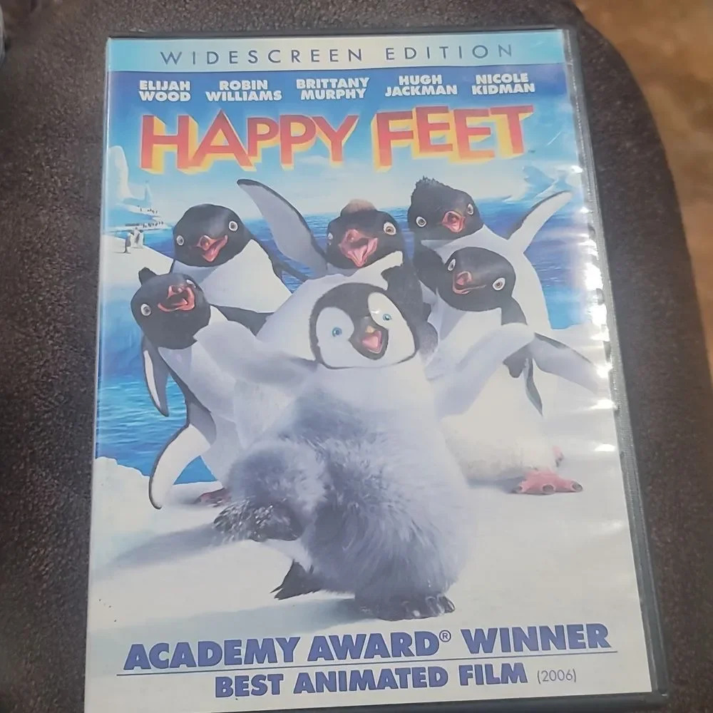 Happy feet wide screen dvd movie Robin williams